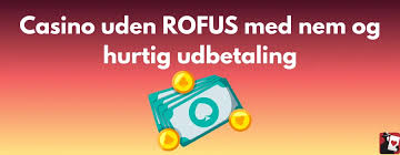 Casino sider uden ROFUS 2026 - Alt, hvad du behøver at vide