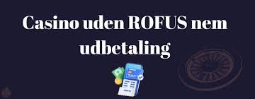 Casino Uden ROFUS Kampagner i Danmark Din Guide til Ansvarligt Spil